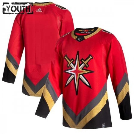 Børn NHL Vegas Golden Knights Trøje Blank 2020-21 Reverse Retro Authentic